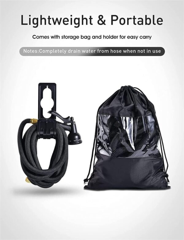 Retractable Garden Water Hose Set 100 In - 1 Pack - Image 4