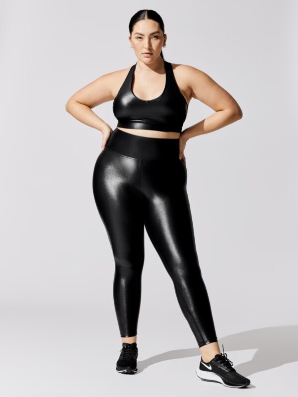 Moisture Wicking Trend Tight-fitting Sports Fitness Body Women's Trousers And Vest Suit - Image 4