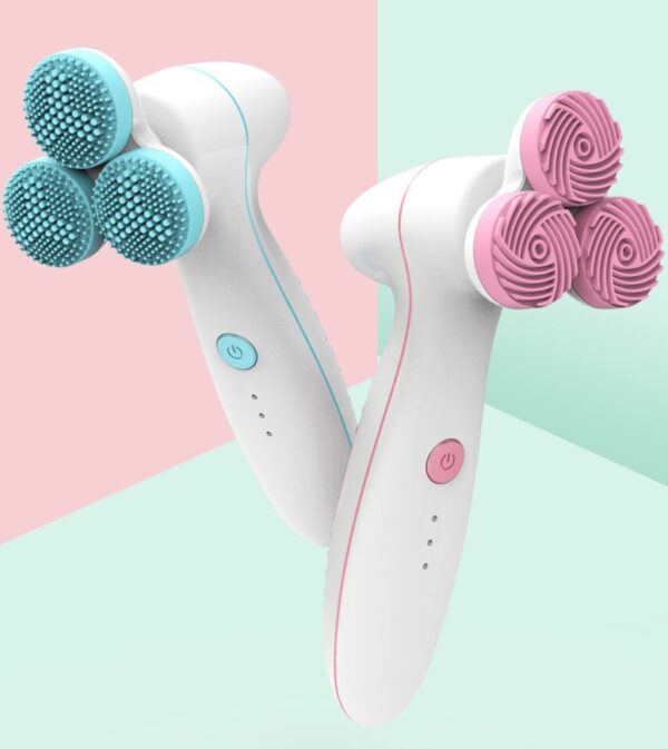 Three round 3D silicone cleansing instrument - Image 9