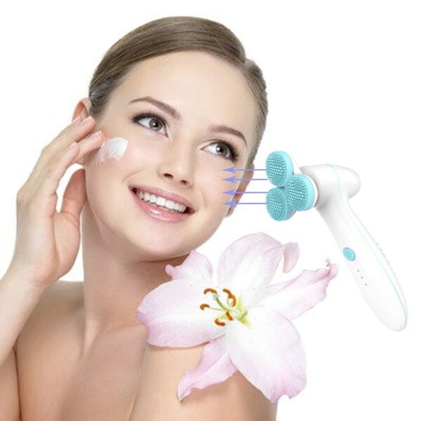 Three round 3D silicone cleansing instrument - Image 5