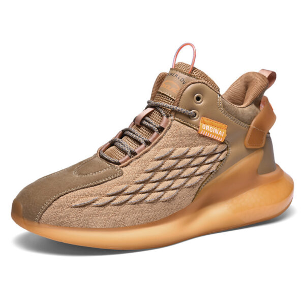 Breathable sports shoes men's popcorn casual shoes - Image 2