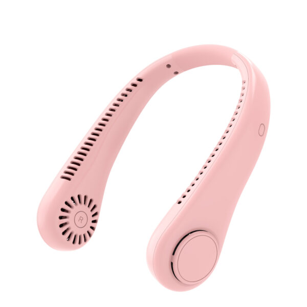 Rechargeable Neck Fan Hands Free USB Mini Fan Traveling Outdoor Sports Fans Portable Lazy Bladeless Hanging Neck Fan - Image 3