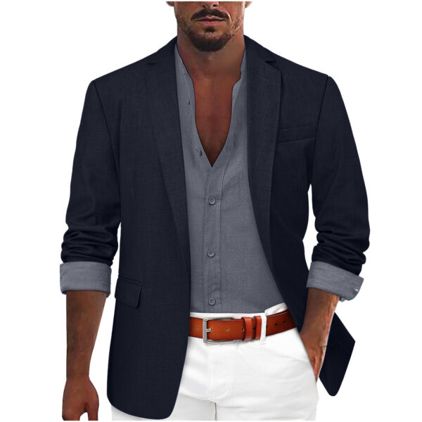 Men's Leisure Suit Fashion Personality Coat - Image 2