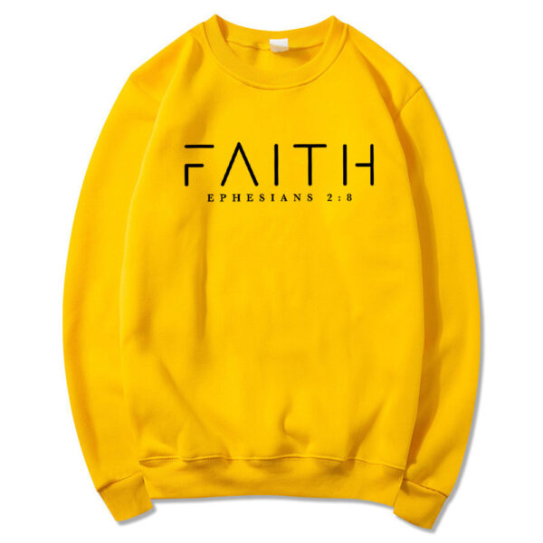 Trendy Faith Sweatshirt Bible Verse Shirt Christian Clothing - Image 3