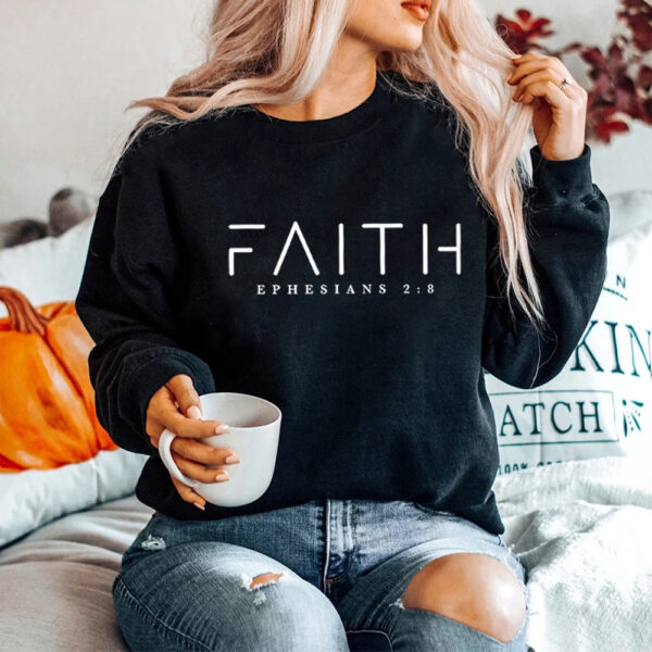 Trendy Faith Sweatshirt Bible Verse Shirt Christian Clothing - Image 9