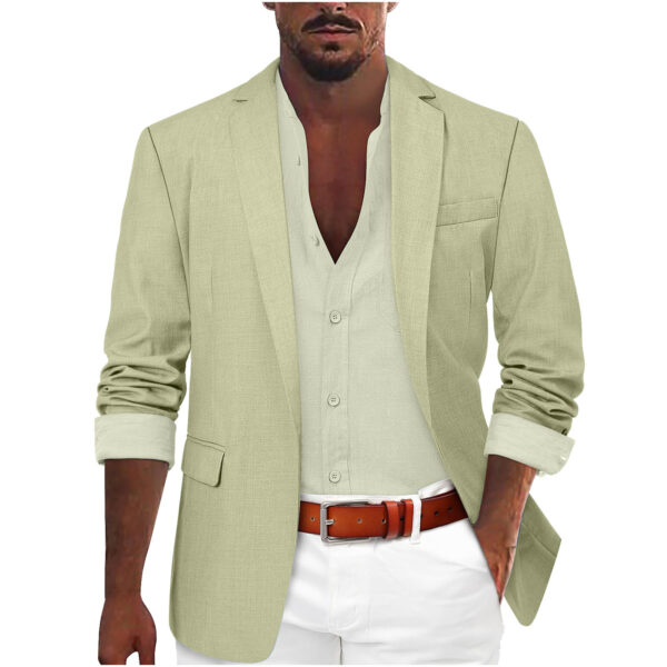 Men's Leisure Suit Fashion Personality Coat - Image 9