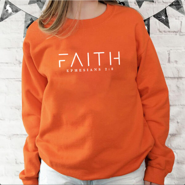 Trendy Faith Sweatshirt Bible Verse Shirt Christian Clothing - Image 4
