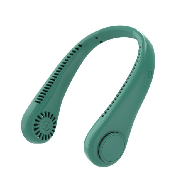 Rechargeable Neck Fan Hands Free USB Mini Fan Traveling Outdoor Sports Fans Portable Lazy Bladeless Hanging Neck Fan - Image 2