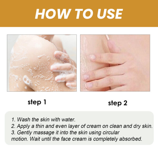 Turmeric Body Scrub Cream Smallpox Diluting Moisturizing Refreshing Smooth Skin Rejuvenation Cleansing Body Cutin - Image 4