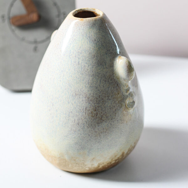 Modern Light Luxury Ceramic Vase Ornaments Retro Face - Image 4