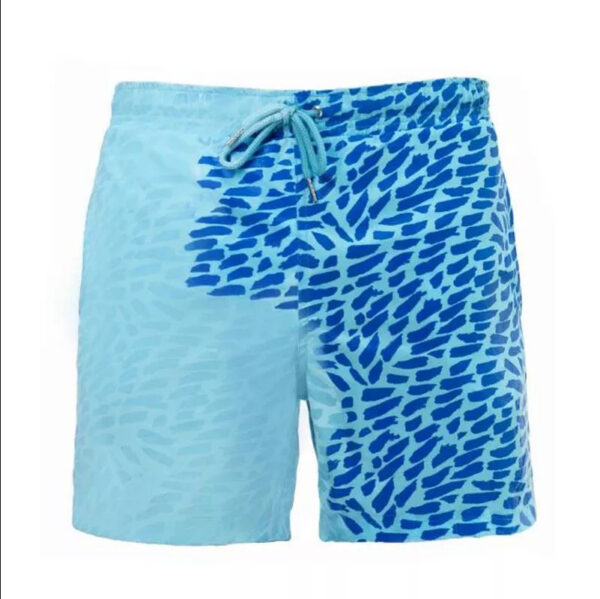 Magical Change Color Beach Shorts Summer Men Swimming Trunks Swimwear Swimsuit Quick Dry bathing shorts Beach Pant - Image 9