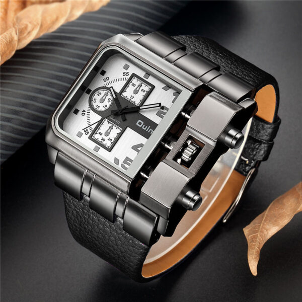 Quartz Watch Men's Watch Wholesale OULM Casual Belt Men's Watch - Image 5