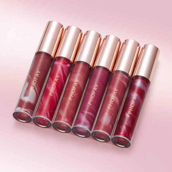 PHOFAY Rose Blooming Hydrating Lip Gloss - Image 9