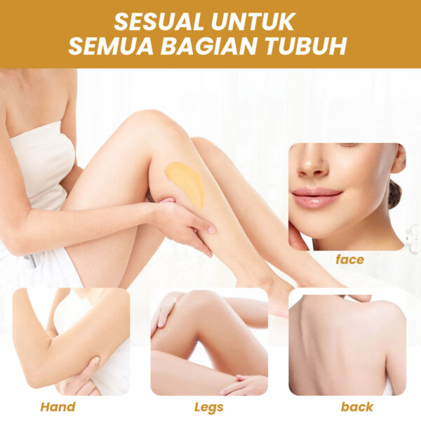 Turmeric Body Scrub Cream Smallpox Diluting Moisturizing Refreshing Smooth Skin Rejuvenation Cleansing Body Cutin - Image 2