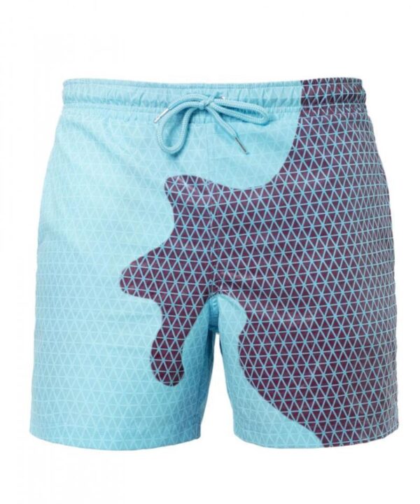 Magical Change Color Beach Shorts Summer Men Swimming Trunks Swimwear Swimsuit Quick Dry bathing shorts Beach Pant - Image 5