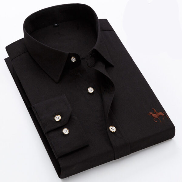 Men Fashion Long Sleeve Shirt Casual - Image 8