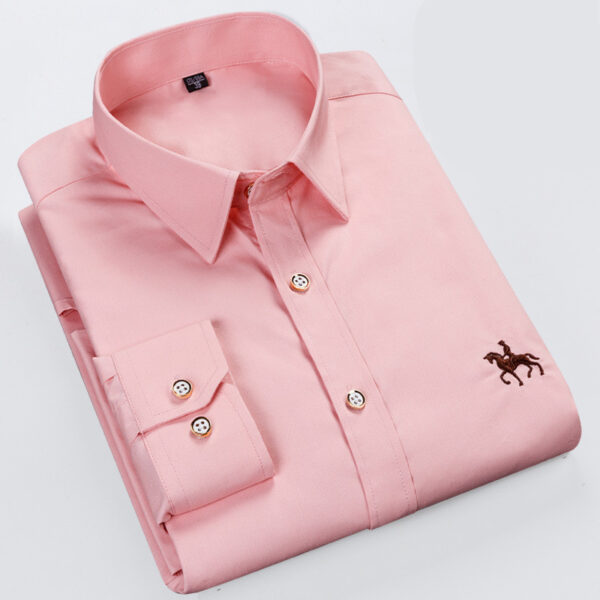 Men Fashion Long Sleeve Shirt Casual - Image 2