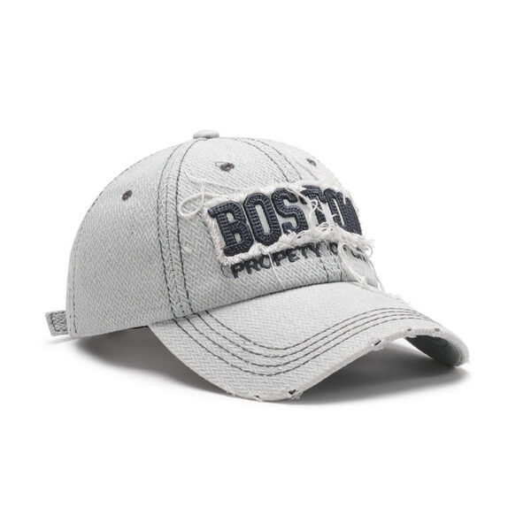 Three-dimensional Embroidery Men's Soft Peaked Cap Outdoor - Image 2