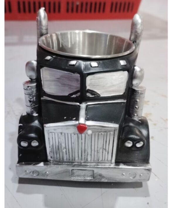 Durable Truck Coffee Mug Semi Truck Handcrafted Coffee Cup Semi-trailer Shaped Semi-Truck Coffee Mugs For Family - Image 5