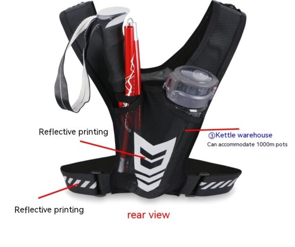 Breathable Large Capacity Outdoor Sports Men's And Women's Fashion Kettle Chest Bag - Image 7