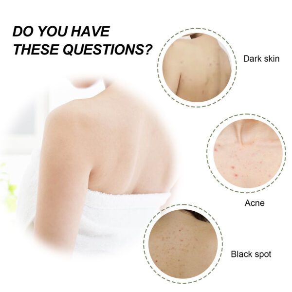 Turmeric Body Scrub Cream Smallpox Diluting Moisturizing Refreshing Smooth Skin Rejuvenation Cleansing Body Cutin - Image 8