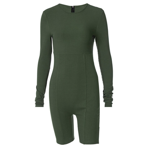 Women's Leggings New Knit Slim-fit Hip Lift Sports Yoga Jumpsuit - Image 7