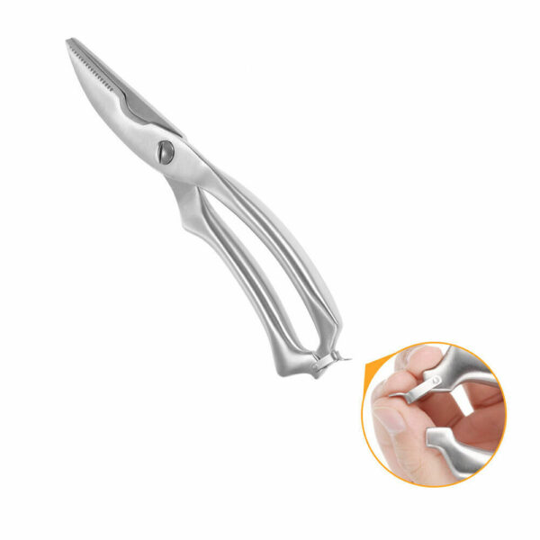 Knives Kitchen Shears Stainless Steel Poultry Fish Chicken Bone Scissors Kitchen Gadgets Chef Japanese Knife Cooking Stainless Steel Poultry Chicken Bone Scissors - Image 5