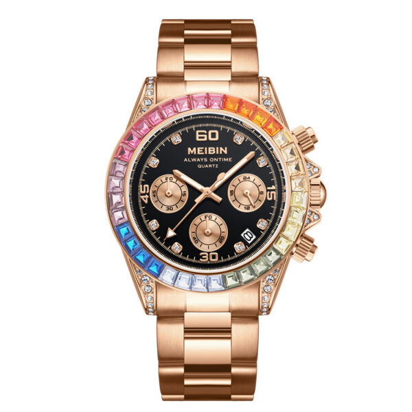 Ins Style Rainbow Circle Fashion Watch Sports Style Ladies Watch - Image 7