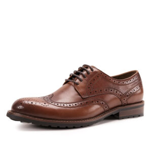 Carved British Vintage Distressed Business Casual Leather Shoes