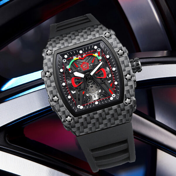 Trendy Waterproof Luminous Men's Watch Personal Watch Quartz Watch - Image 2