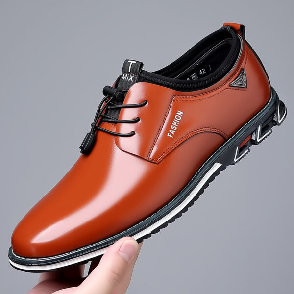 Plus Size Casual Leather Shoes Male - Image 9