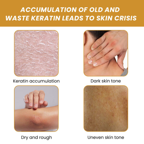 Turmeric Body Scrub Cream Smallpox Diluting Moisturizing Refreshing Smooth Skin Rejuvenation Cleansing Body Cutin - Image 9