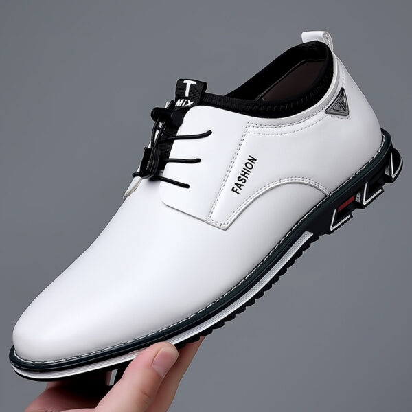 Plus Size Casual Leather Shoes Male - Image 3