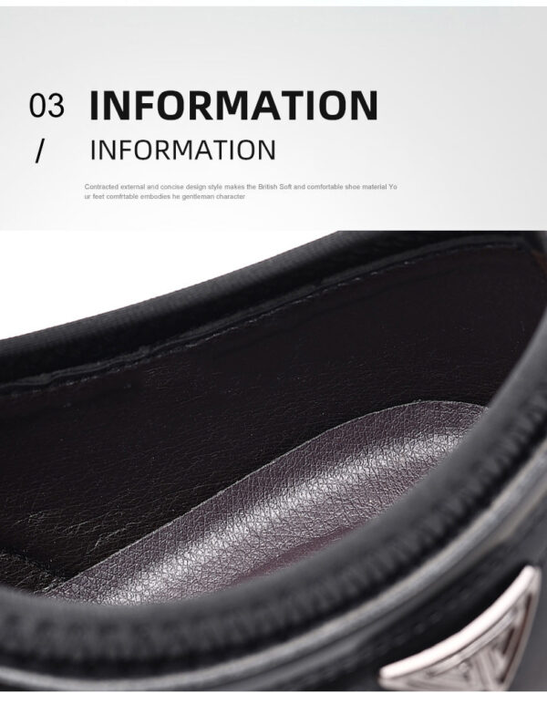 Plus Size Casual Leather Shoes Male - Image 10