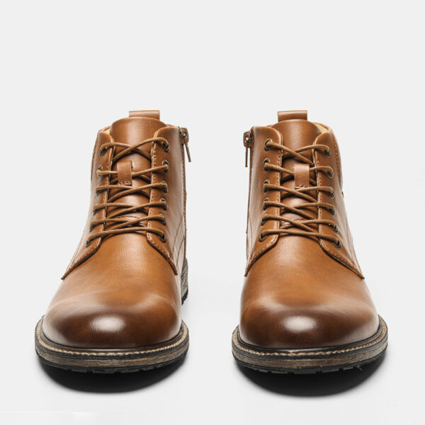 Mens Fashion Casual High Top Martin Boots - Image 2