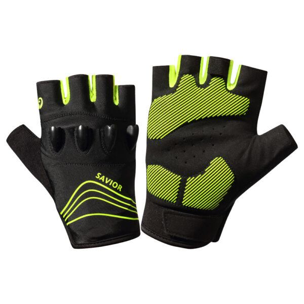 Men's And Women's Outdoor Sports Cycling Luminous Gloves - Image 5