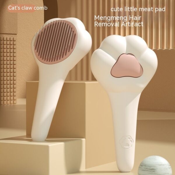 Pet Comb Massage One-click Hair Removal Comb Cleaning Cat Raising Pet Products - Image 3
